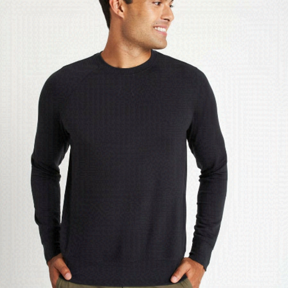 GAP Men's 100% Cotton Charcoal Crew Neck Sweater Size L
